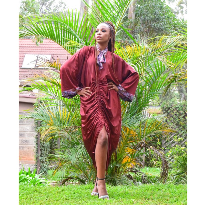 BLESSED NOT LUCKY KAFTAN